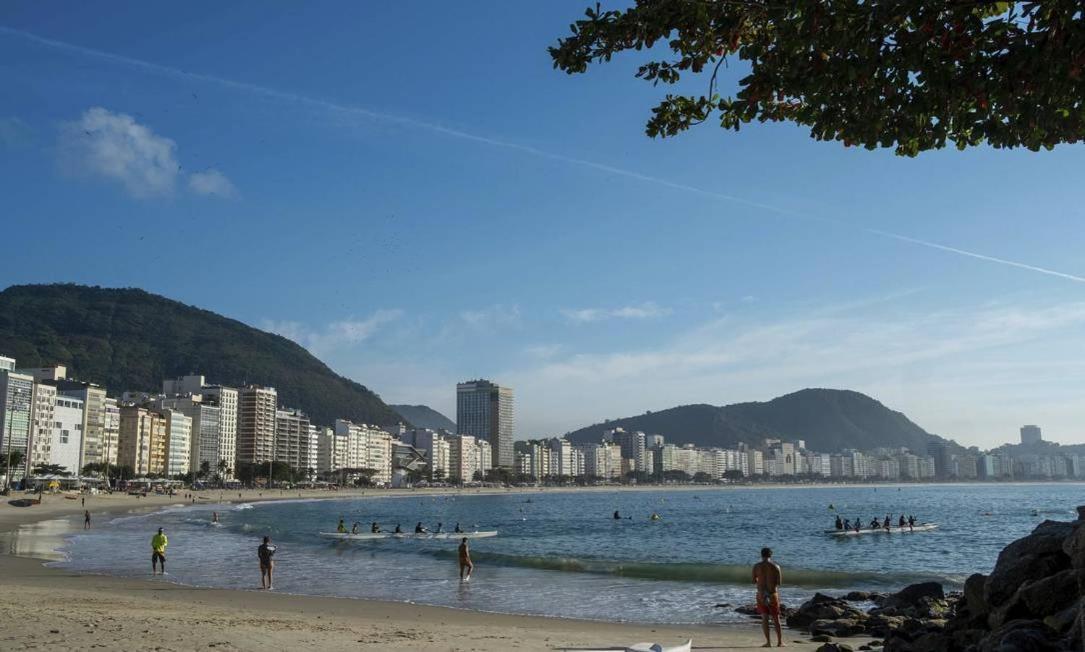 Апартаменты Flat Copacabana Quadra Da Praia 907 Рио-де-Жанейро Экстерьер фото